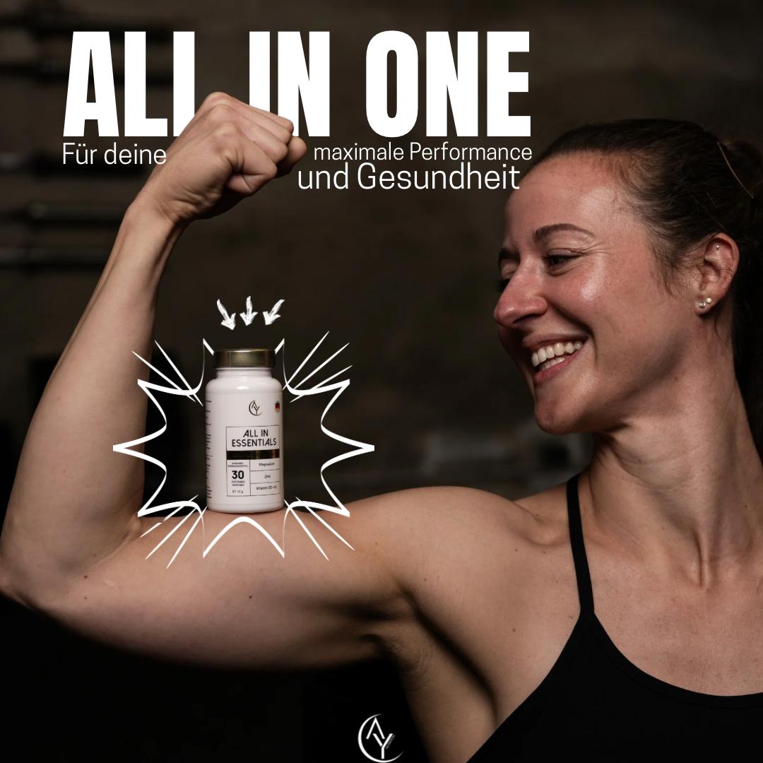 All In Essentials - Maximize Your Health - Magnesium, Zink, Vitamin D3 & K2