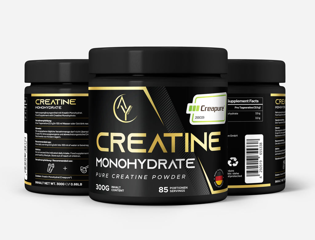 Creatine Monohydrate von AY Nutrition - Creapure® – Premium Kreatin-Monohydrat aus Deutschland