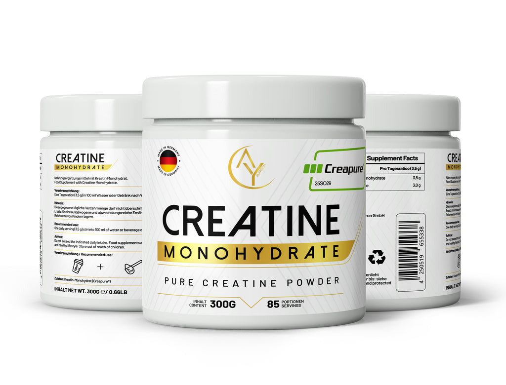 Creatine Monohydrate von AY Nutrition - Creapure® – Premium Kreatin-Monohydrat aus Deutschland